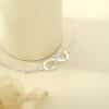 Diamond Studded Pull-out Bracelet With Infinite 8-shaped Design