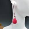 Bohemian Drop-shaped Yellow Turquoise Simple Earrings