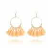 Big Round Drop Dangle Earrings