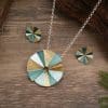 Women's High-grade Geometric Round Necklace