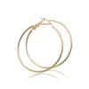 Big Circle Metal Exaggerated Circle Earrings Circle Geometry Earrings
