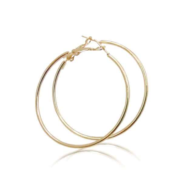 Big Circle Metal Exaggerated Circle Earrings Circle Geometry Earrings