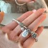 Good Things Happen Jade Beaded Bracelet Female Affordable Luxury Fashion