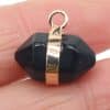 Natural Stone Pillar Pendant Jewelry Accessories