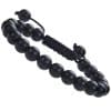 Tiger eye stone lovers Bracelet frosted jewelry