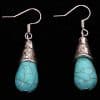 Bohemian long drop earrings