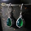 Agate Drop-Shaped Fashion Personality Female Earrings