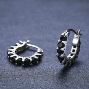 Simple High-grade Circle Chain Earrings