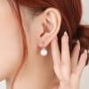 Women's Stylish Water Drop Pearl Earrings