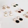 Drop Glaze Feminine Korean Personality Cold Wind Earrings