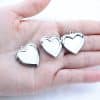 Fashion New Stainless Steel Heart-shaped Photo Box Love Pendant Necklace Accessories
