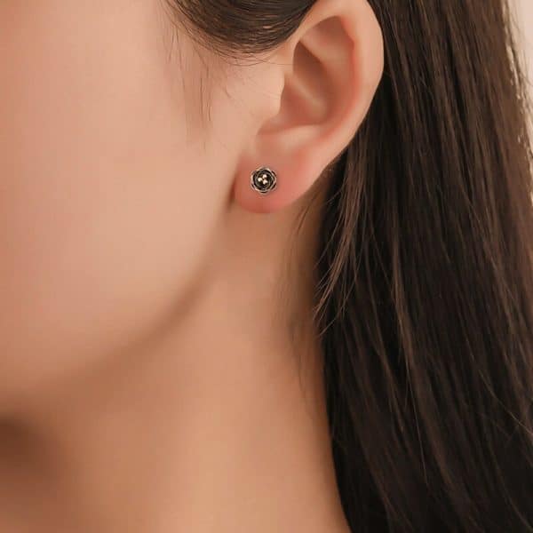 Exquisite zircon earring set