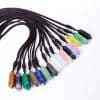 Raw Crystal Energy Stone Jewelry Pendant Necklace
