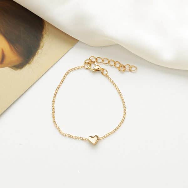 European And American Minimalist Love Necklace Bracelet