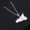 Women's Geometric Necklace Stainless Steel Pendant