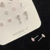 Graceful Personality Advanced Planet Earring Set
