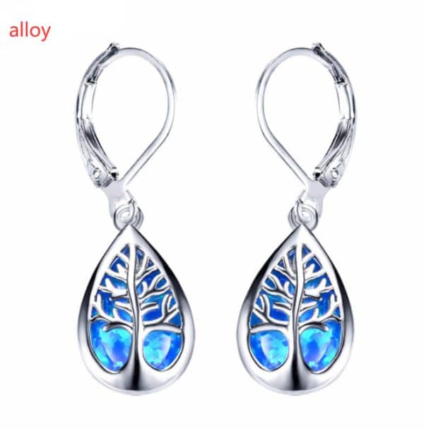 Tree of Life Drop Earrings
