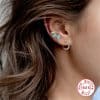Water Drop Flower Stud