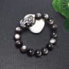 Fu Jingyuan Jewelry Silver and Stone Pixiu Bracelet