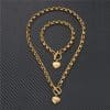 Bracelet necklace set