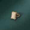 Gold stone ring