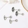 Exquisite zircon earring set