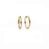 White Copper Silver Plated Bracelet String Beads Rose Gold Gold Circle Ear Studs
