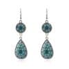 Colorful drop earrings