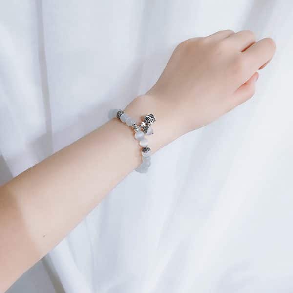 Korean Version Of Korean Natural Stone Jewelry Beaded Bracelet