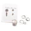 Dream Catcher Leaf Seven-piece Earring Set
