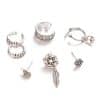 Dream Catcher Leaf Seven-piece Earring Set