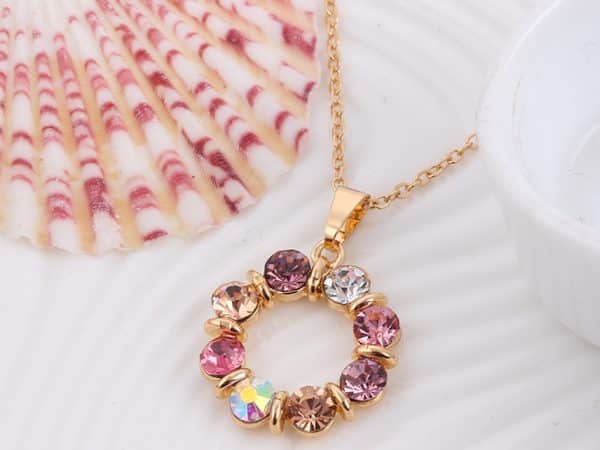 Color European And American Style Jewelry Set