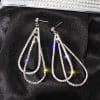 Water Drop Earrings Female Long Earrings With Diamonds
