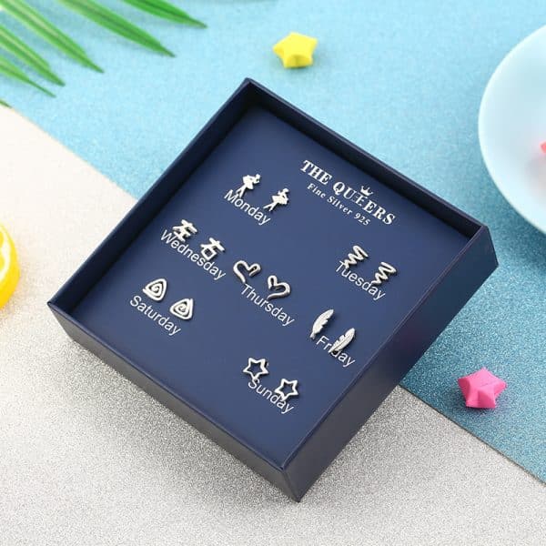 Female Set Korean Style Temperament Super Fairy Simple Personality Student Mini Wild Earrings