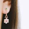 Color Treasure Jewelry Natural Amethyst Tassel Plum Shape