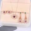 Color Treasure Jewelry Natural Amethyst Tassel Plum Shape