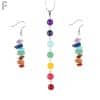 Colorful Volcanic Stone Beads Bracelet