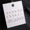 Mini Set Earrings Female Korean Style Simple Student Trend Earrings
