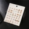 Mini Set Earrings Female Korean Style Simple Student Trend Earrings