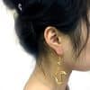 Women's Trendy Personality Earrings With Long Water Drop