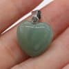 Exquisite Natural Stone Heart-shaped Semi-precious Stone Pendant