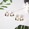 Cute Oil Drop Bunny Carrot Earrings