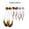 Earring Set Stylish Simple Retro Acrylic