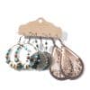 Earring Set Hollow Earrings Tassel Bohemian Ethnic Style