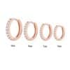 Women And Men Silver Earrings Hoops
