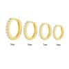 Women And Men Silver Earrings Hoops