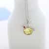 Wholesale Fashion Diamond Rabbit Necklace Stone Jewelry Multiple Pendants Necklace