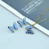 Butterfly Jewelry Set Sen Series Sweet Earrings