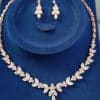 Zircon Simple Bridal Set
