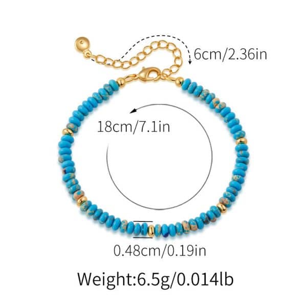 Women's All-match Crystal Beaded Design Bracelet